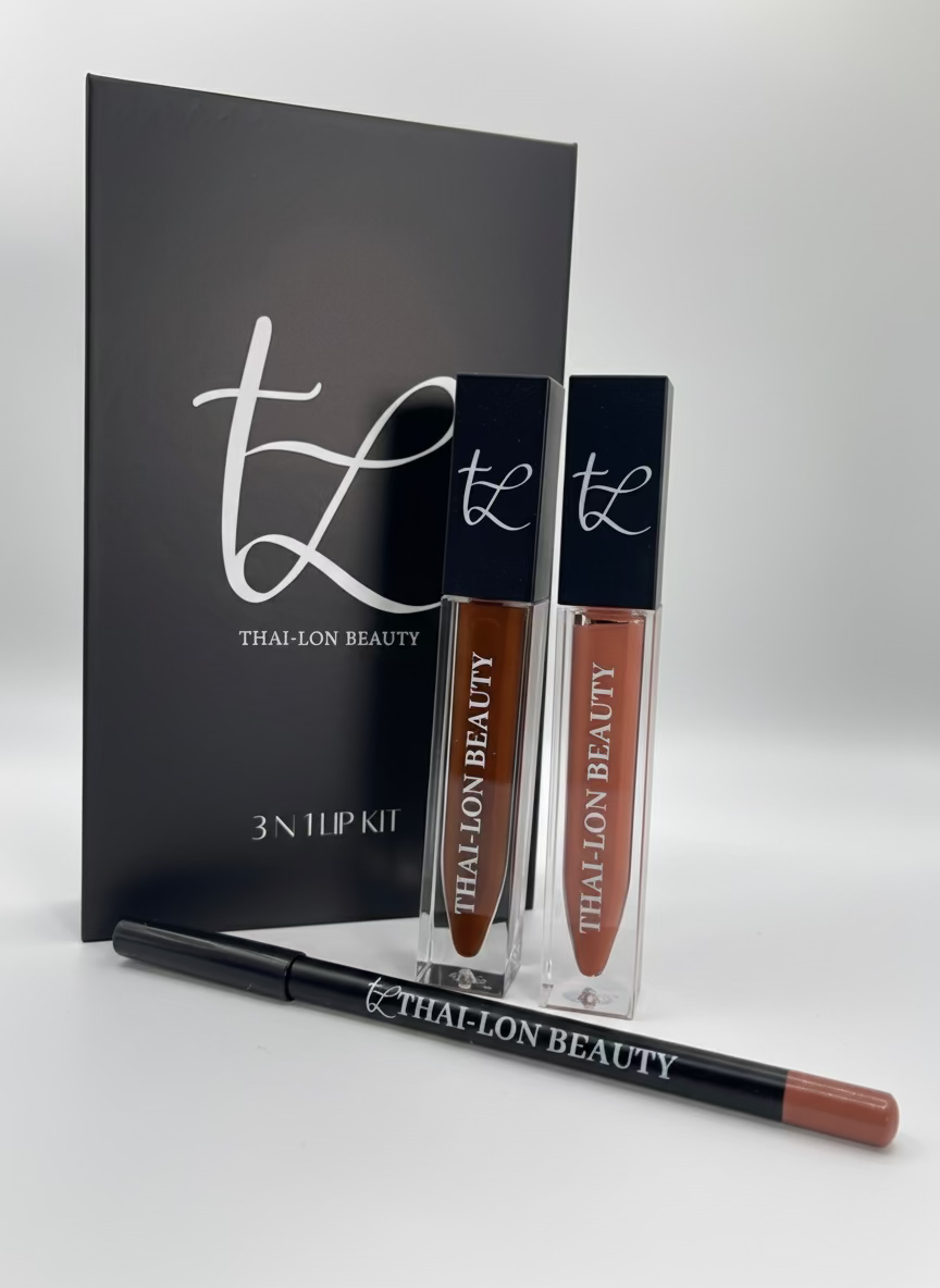 'Sunrise & Nudes' 3 N 1 Lip Kit