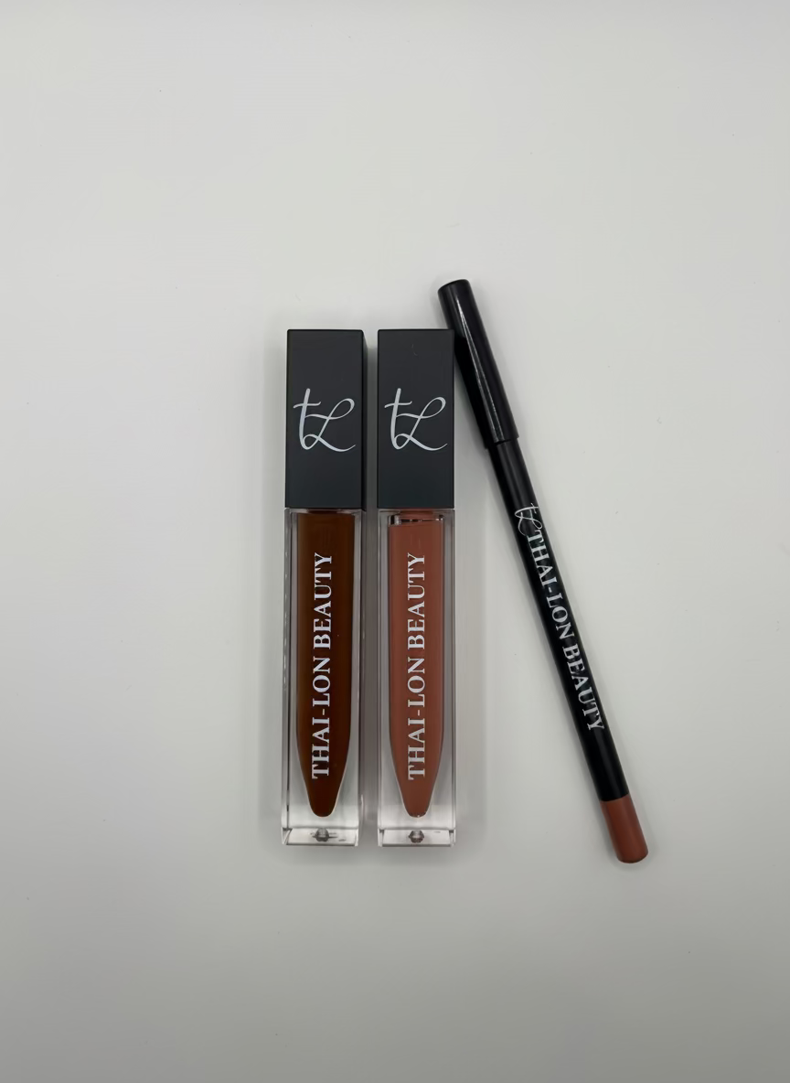 'Sunrise & Nudes' 3 N 1 Lip Kit
